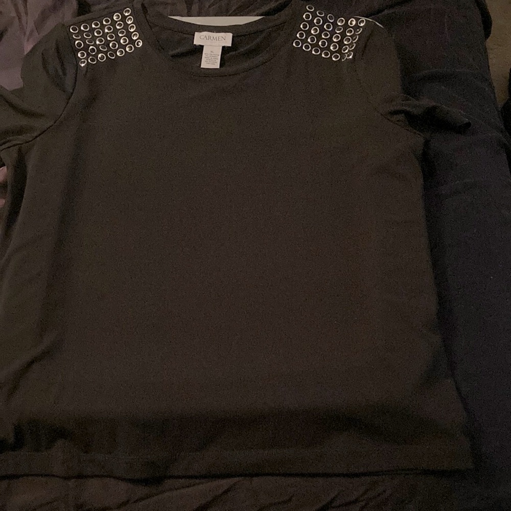 Black Dress Top